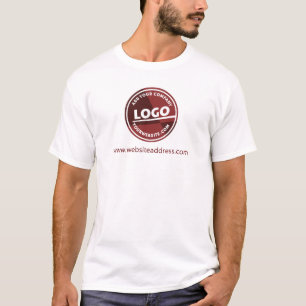 Werbemitarbeiter für Markenzeichen hinzufügen T-Shirt