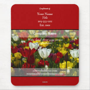 Werbemousepad-Blume - HAMbyWG Mousepad