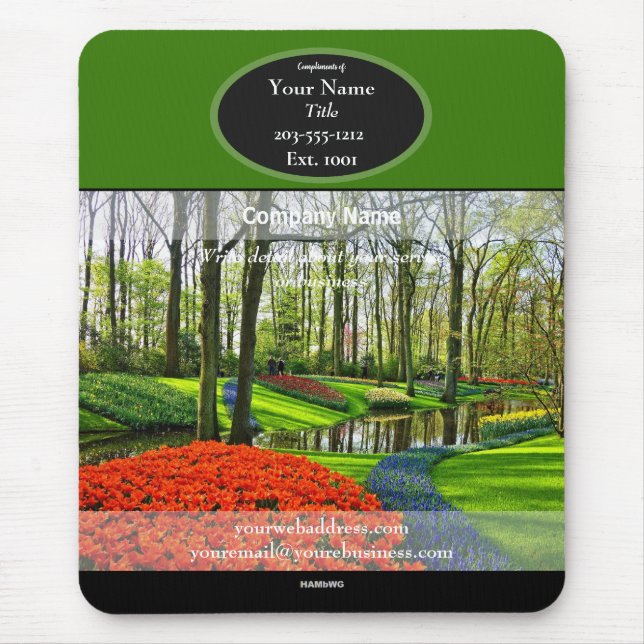 Werbemousepad Landschaftlich - HAMbyWG Mousepad (Vorne)