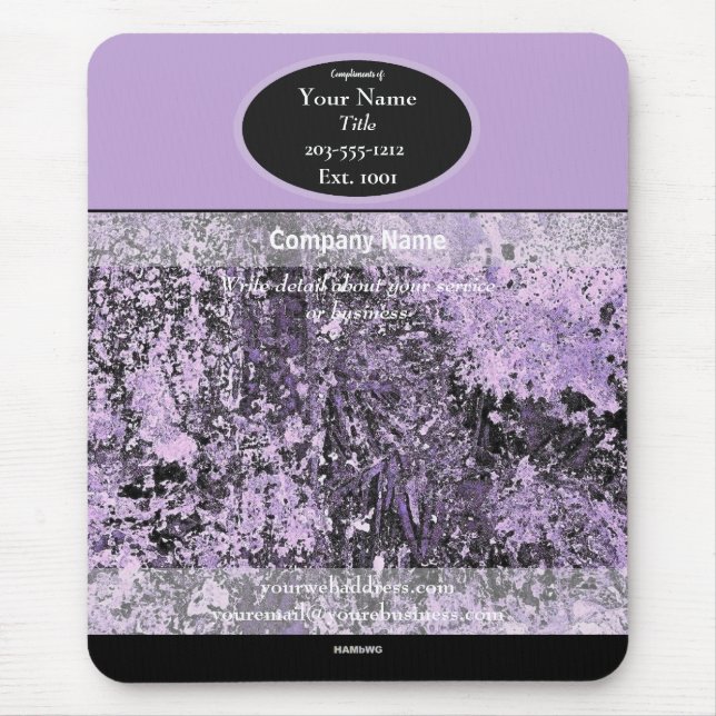 Werbemousepad Lavender HAMbyWG Mouse Pad Mousepad (Vorne)