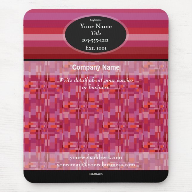 Werbemousepad-Reds - HAMbyWG Mousepad (Vorne)