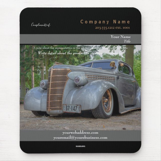 Werbemousepad-Thema - HAMbyWG Mousepad (Vorne)