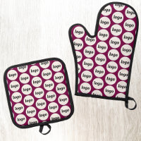 Werbemuster für Logos Magenta Pink