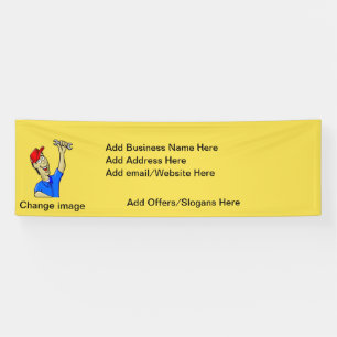 Werben Sie Ihr Unternehmen mit einem Banner