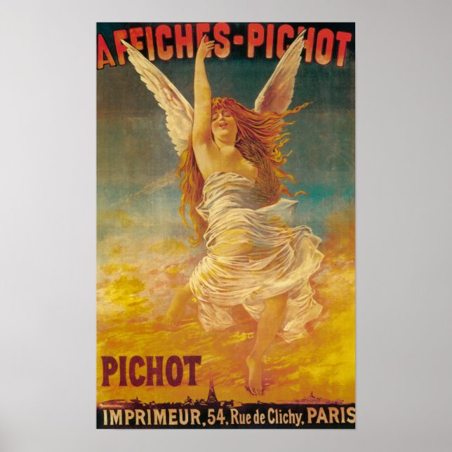 Werbeplakat für Affiches-Pichot Poster (Vorne)