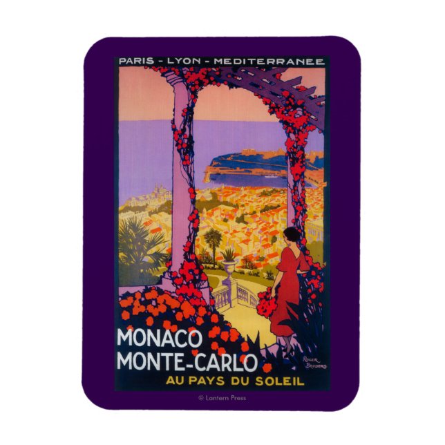 Werbeplakat für Reisen Magnet (Vertikal)