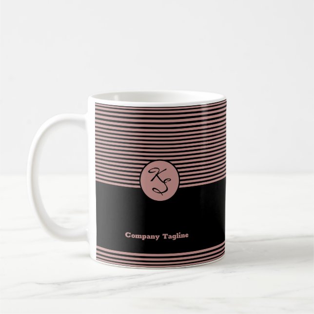 Werberosa und schwarzes Haar Stylist Kaffeetasse (Links)