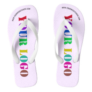 Werbeunternehmen für kundenspezifische Logos Pers Flip Flops