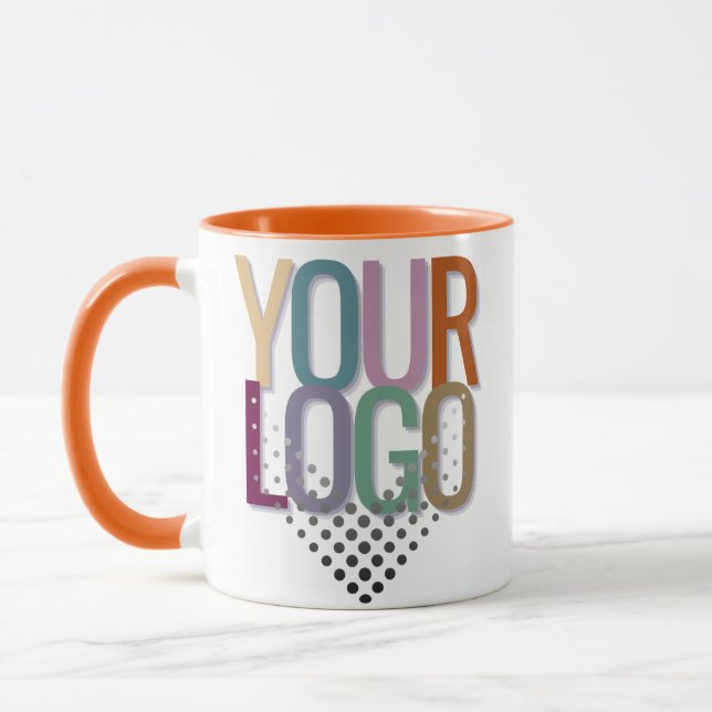 Werbeunternehmen-Logo benutzerdefinierte Website Tasse (Links)