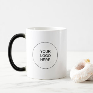Werbeupload Eigenes Logo Elegant Modern Verwandlungstasse