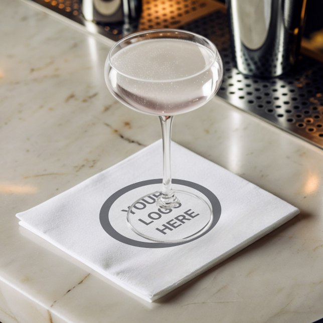 Werbeveranstaltung mit einfacher Logo-Marke Serviette (Von Creator hochgeladen)