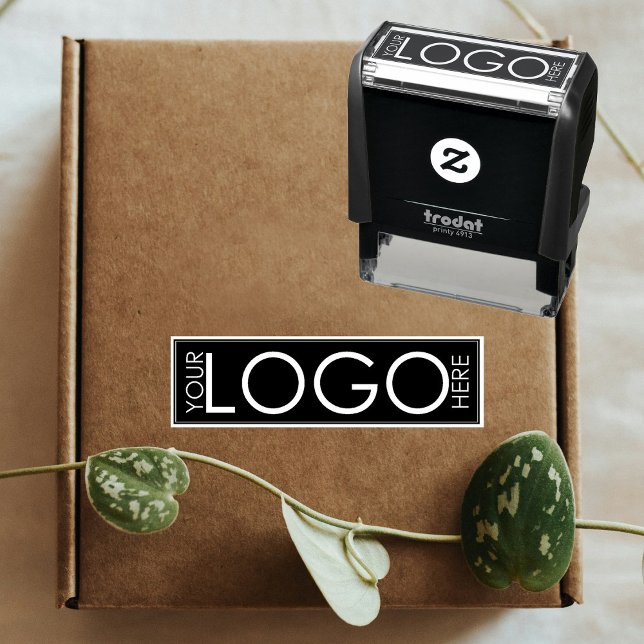 Werbeverpackung für personalisierte Firmenlogos Permastempel (Personalized Business Logo Promotional Packaging Self-inking Stamp)