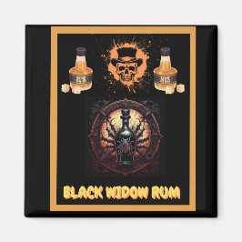 Werbezeichen für Metalle für Black Widow Magnet
