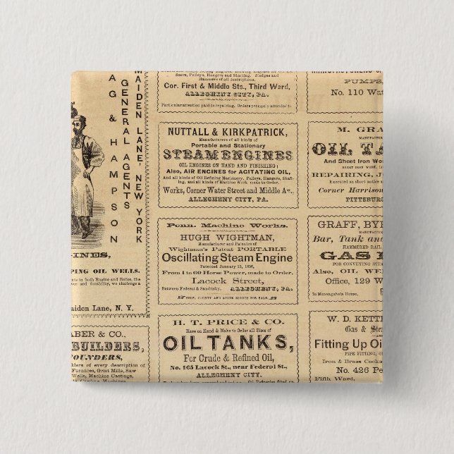 Werbung Button (Vorderseite)