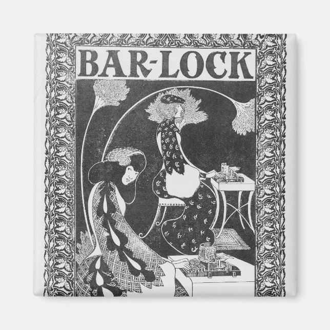 Werbung für Bar-Lock-Schreibmaschinen, c.1895 Magnet (Vorne)