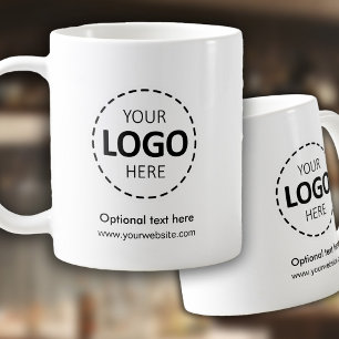 Werbung für benutzerdefinierte Logos Kaffeetasse