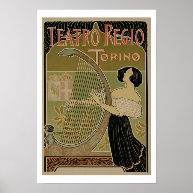 Werbung für das "Theater Royal" Poster (Vorne)