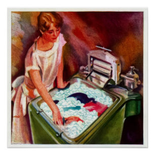 Werbung für das Traummagazin der Hausfrau Poster