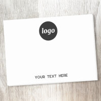 Werbung für einfache Logotexte