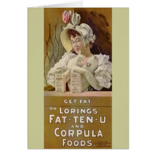 Werbung für Essenstische 1895