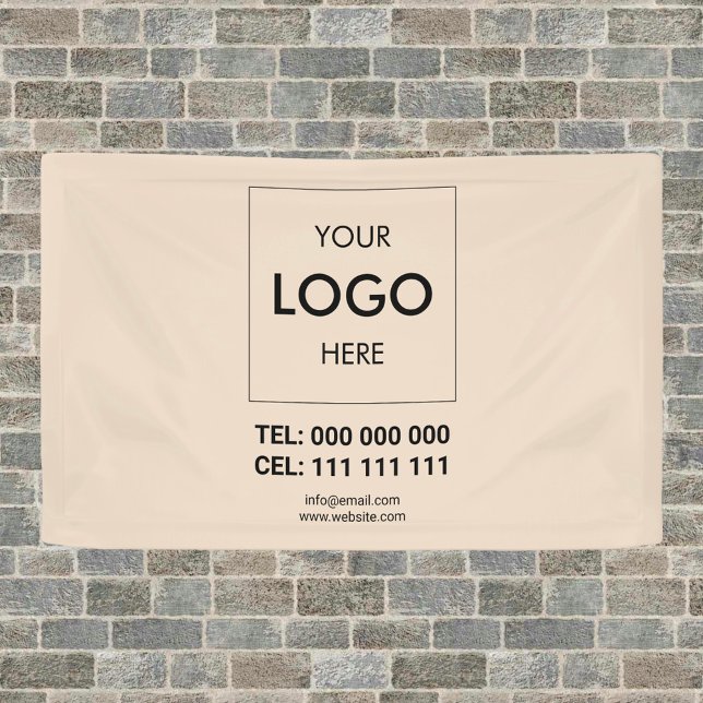Werbung für Firmenlogo Banner (Von Creator hochgeladen)