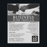 Werbung für Handshake, Business & Finance Flyer<br><div class="desc">Handshake,  Business & Finance Advertising Flyer durch den Business Card Store.</div>