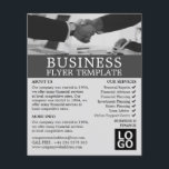 Werbung für Handshake, Business & Finance Flyer<br><div class="desc">Handshake,  Business & Finance Advertising Flyer durch den Business Card Store.</div>