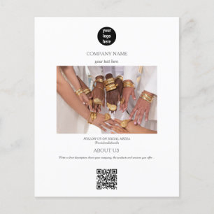 Werbung für Juweliermarken Flyer