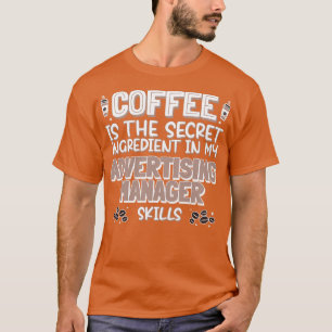 Werbung für Kaffeeliebhaber T-Shirt