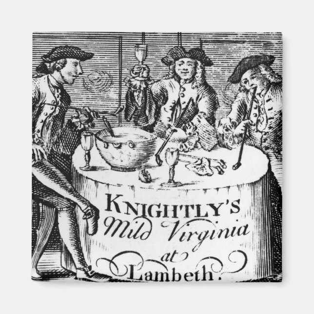 Werbung für 'Knightly's Mild Virginia Magnet (Vorne)