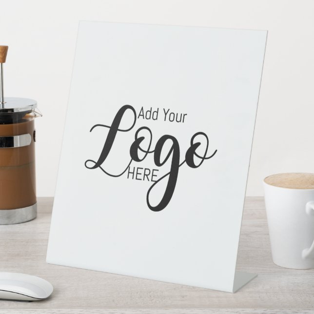 Werbung für kundenspezifisches Firmenlogo Sockelschild (In Situ)