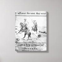 Werbung für Levi Strauss & Co, c.1900 (litho)