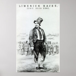 Werbung für "Limerick Races" Poster
