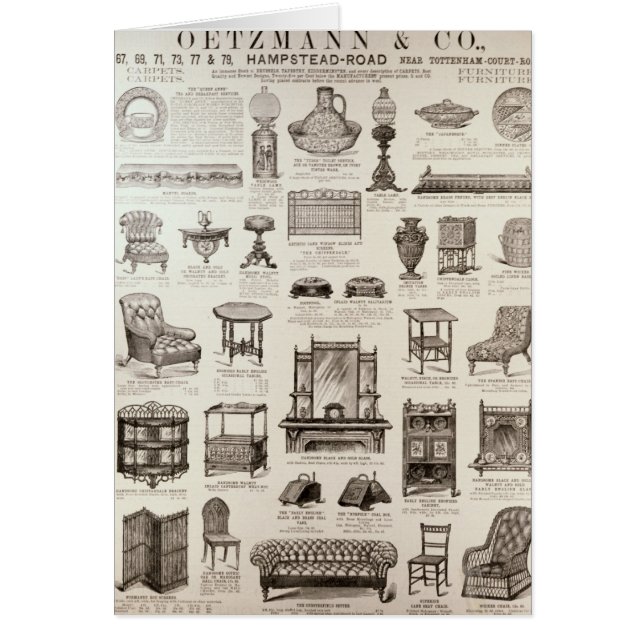 Werbung für Oetzmann & Co. (Vorne)