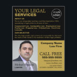 Werbung für personalisierte Fotografie Juristische Flyer<br><div class="desc">Personalisierte Fotografen Juristische Dienstleistungen Werbung Flyer durch den Business Card Store.</div>