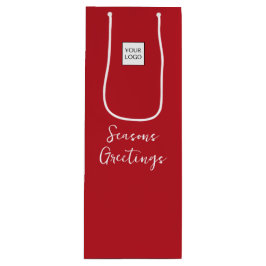 Werbung für Red-Logo Geschenktüte Für Weinflaschen