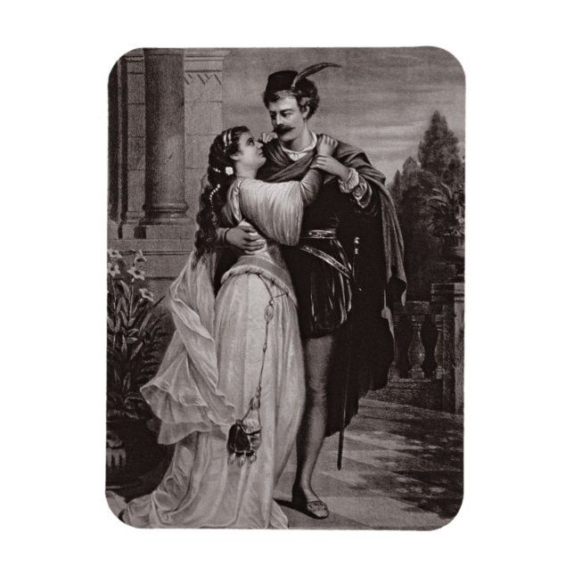Werbung für "Romeo und Julia", an der Oper Magnet (Vertikal)