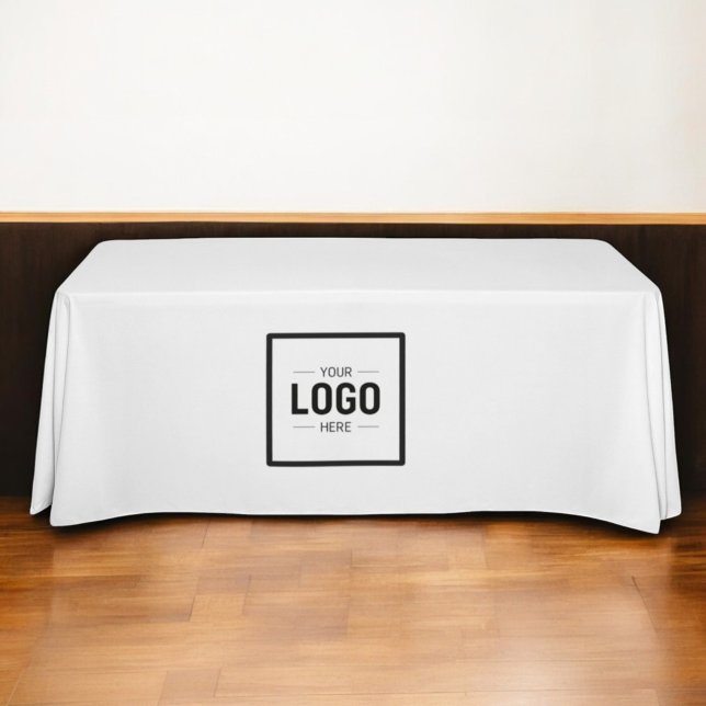 Werbung für Schwarz-weiße Logos Tischdecke (Von Creator hochgeladen)