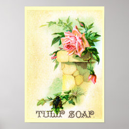 Werbung für Tulip Soap Poster
