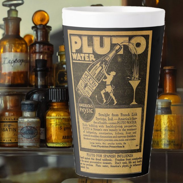 Werbung für Vintage spanische Grippeviren Milchtasse (Von Creator hochgeladen)