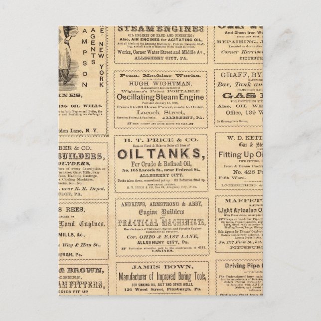 Werbung Postkarte (Vorderseite)