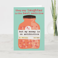 Werde Bald Wieder Gesund Lachen vs Antibiotika IND