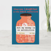 Werde Bald Wieder Gesund Lachen vs Antibiotika IND