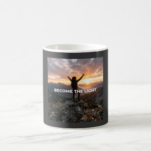 Werde das Licht Kaffeetasse