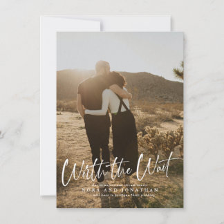 Werde das Warten eines Skripts Save the Date verzö