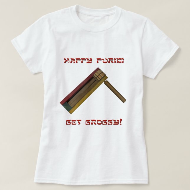 Werde Groggy! T-Shirt (Design vorne)