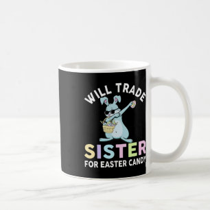 Werde kleine Schwester für Oster-Süßigkeiten-Kleid Kaffeetasse