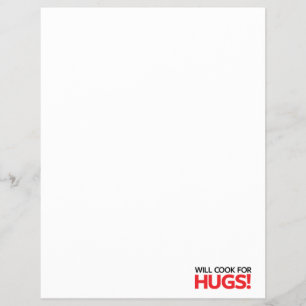 Werde kochen für Umarmungen Flyer