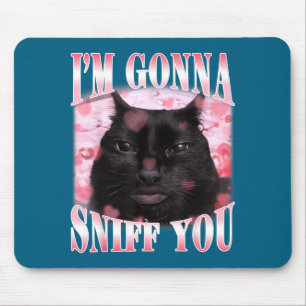 Werde lustigen Gehirnverrottungs-idioten-Katzen-Me Mousepad