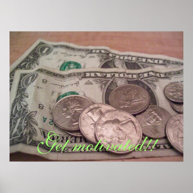 Werde motiviert! poster (Vorne)